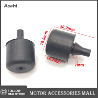 Asahi Motor บัฟเฟอร์ประตูรถ4ชิ้นแผ่นยางกันกระแทกประตูรถยนต์แผ่นยางกันกระแทกประตูอัตโนมัติบัฟเฟอร์บล็อกยางสำหรับการค้นพบ3 4