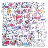 【LZ】๑◇ﺴ  10/20/60pcs Cartoon Rabbit Mongmong Stickers Laptop Scrapbook Notebook Diary DIY Cute Vinyl Decal Sticker for Kids Girl Toy