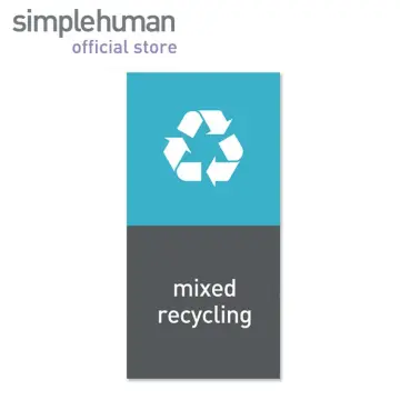 simplehuman Code A Custom Fit Liners (4.5L) - 90pcs (3pk x 30) - Trash Bin  Refill Bags - CW0250