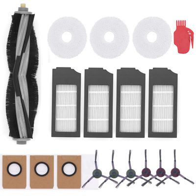 Replacement Main Brush Side Brushes HEPA Filters Dust Bag for Ecovacs X1Omni X1Turbo Vacuum Cleaner Accessories