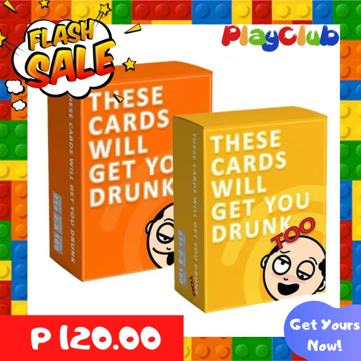 These Cards Will Get You Drunk card game | Lazada PH