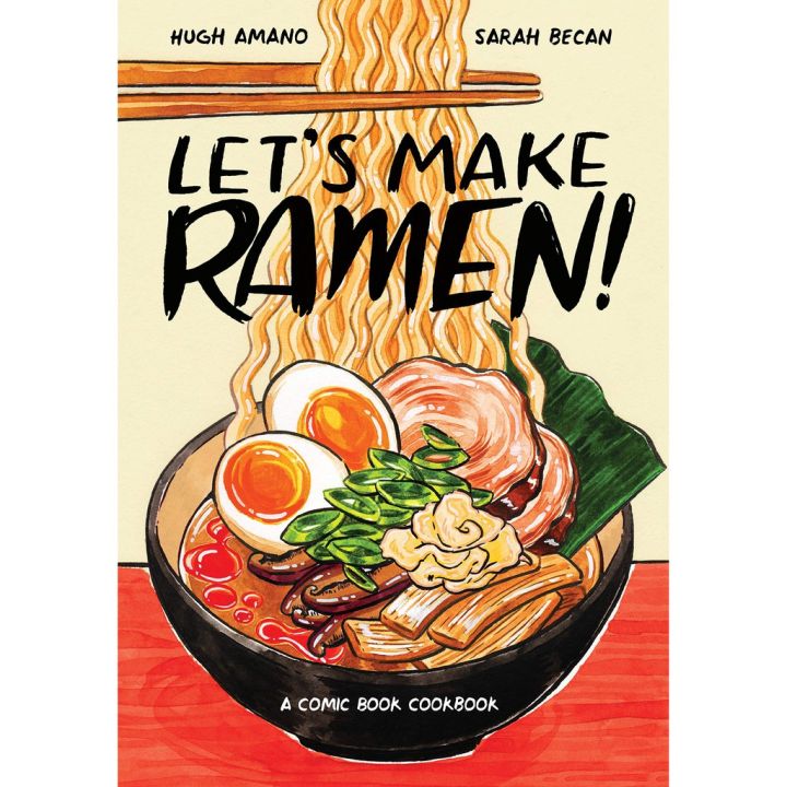 Very Pleased. ! &gt;&gt;&gt; Lets Make Ramen! : A Comic Book Cookbook [Paperback] หนังสือภาษาอังกฤษมือ1 (ใหม่) พร้อมส่ง