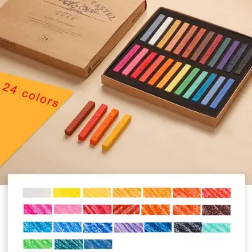 Giorgione Oil Pastel Set 12/24/36/48 Colors Soft Pastels Safe Non