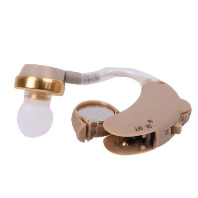 ZZOOI V-185 BTE Hearing Aid Digital Sound Voice Volume Amplifier Adjustable Behind the Ear Hearing Aids For The Elderly