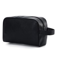 Fashion PU Cosmetic Bag Hand Washing Bag Portable Men Women Storage Bag Travel Toiletries Lipstick Beauty Makeup Bag CosmeticBox