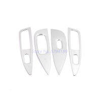 For Nissan Qashqai J11 Rogue Sport 2014-2020 Door Window Lift Switch Cover Trim Stainless Steel Car Accessories