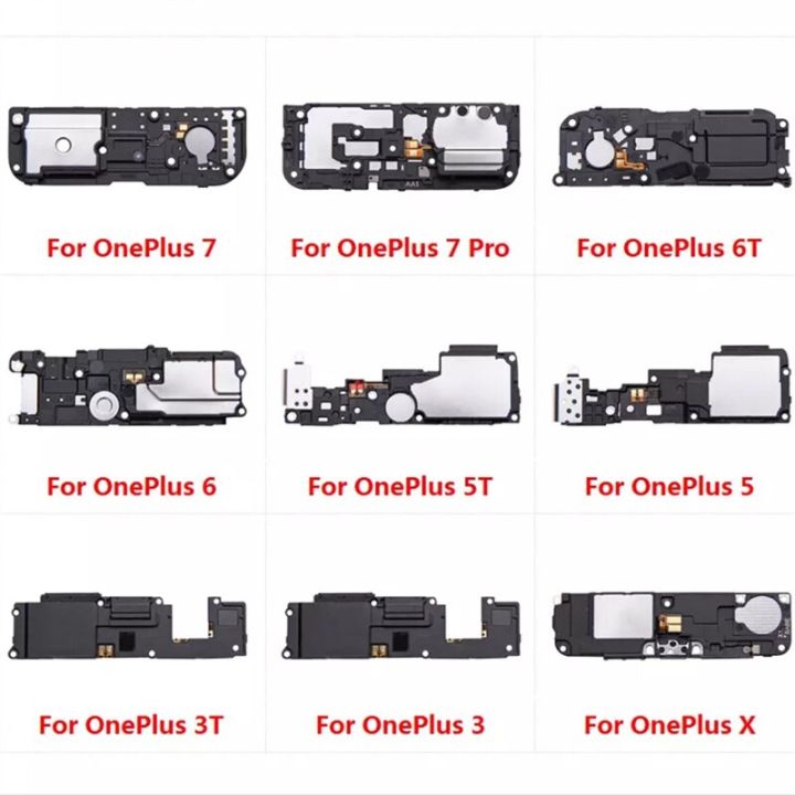 100% ใหม่สำหรับ Oneplus 1 2X3 3T 5 5T 6 6T 7 7Pro โมดูลสัญญาณลำโพงงออะไหล่ซ่อมแซม