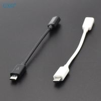 AA 10Cm 0.3 Micro USB Female To Micro USB Male F/M Extension Extender Date Charging Short OTG  Black 20CM 50CM 10CM 1M 1.5M 2M