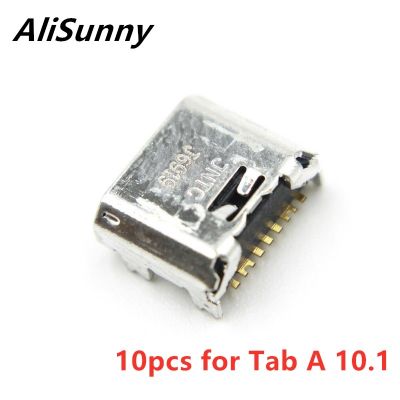 bklnlk✗  AliSunny 10pcs USB Port Dock for SamSung Tab A 10.1 T580 T585 T587 Charging Charger Plug Parts
