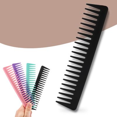 【CC】 Men Wide Comb Durable Resistance Anti-Static Barber Hair Styling Hairdressing