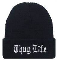 (HOT ITEM )✔ Married To The Mob THUG LIFE BEANIE Cold Beanie Beanie Bboy Knitted Elastic Hat XA