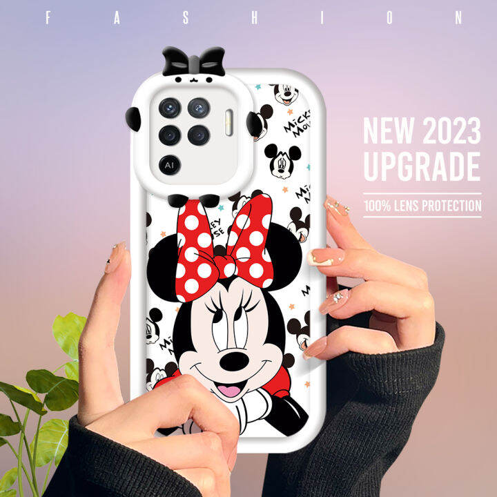 oppo a3s back cover mickey mouse