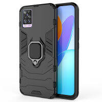 เคส Vivo V20 Pro Case ชุดเกราะกันกระแทก Slim Rugged Hybrid Hard Plastic + Tpu Bracket Magnet 360 Ring Holder ฝาหลัง