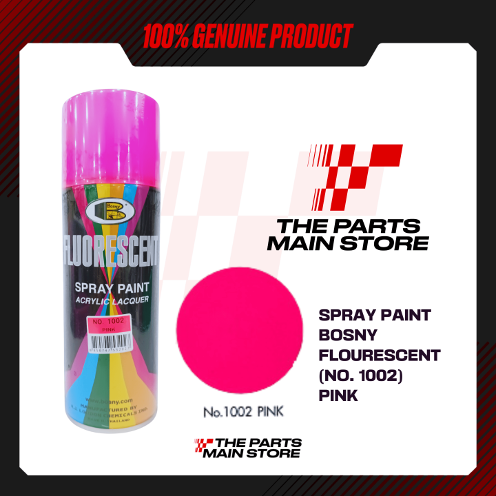 BOSNY SPRAY PAINT (FLUORESCENT PAINT) Lazada PH