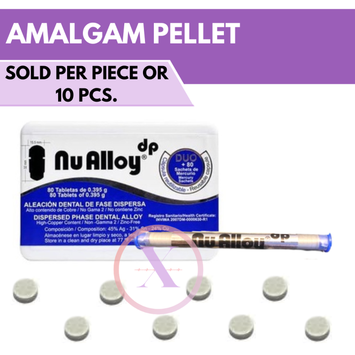 Nu Alloy Dental Amalgam Pellets ( sold per 10's) Lazada PH
