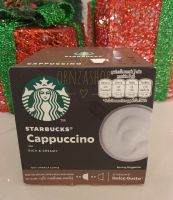 STARBUCKS® Cappuccino กาแฟแคปซูลสำหรับเครื่องชงกาแฟ Dolce Gusto 1กล่อง มี 12แคปูล สำหรับเครื่องดื่ม