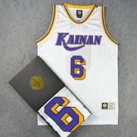 hot【DT】 Slam Dunk Kainan School Basketball No.6  Jin Soichiro Top Sport Jersey