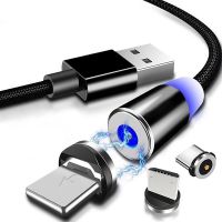 HOT RUXMMMLHJ 566 เคเบิลไมโคร USB แม่เหล็ก Type C Pengisi Daya Magnetik สายชาร์จสำหรับไอโฟนหัวเหว่ย Samsung แอนดรอยด์โทรศัพท์มือถือสายยาว1ม. 2ม.