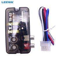 LEEWA 12V RCA Auto Car Stereo Audio Speaker Level Converter High VF Rotates Low VF Converter CA1588