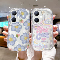 Phone Case เคส VIVO Y78 5G เคสลายการ์ตูนกราฟฟิตีสีสันสดใส VIVOY78 5G ใสป้องกันการตกทั้งหมดป้องกันเลนส์กรอบด้านหลังซิลิโคนนิ่ม2023