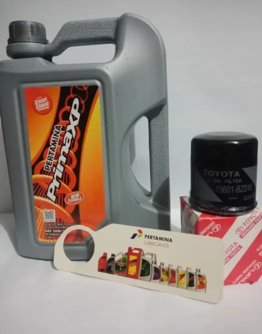 prima-xp-20w-50-oli-mobil-mesin-bensin-4-liter-filter-oil-toyota