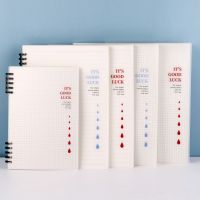 A5 B5 A4 Spiral 10 Holes Binder Notebook Office Supplies Drawing Sketch Notebooks Line Grid Page Planner Diary Notepad Note Books Pads