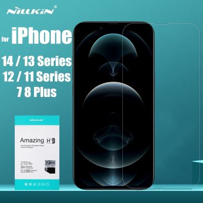 Nillkin for iPhone 14 13 12 11 Plus Pro Mini XS MAX XR 7 8 Plus Se 2020 Amazing 9H / H Pro Tempered Glass Screen Protector
