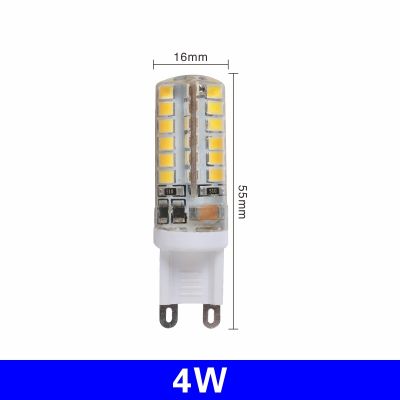 6pcslot G9 LED 3W 4W 5W 6W 220V-240V LED G9 Lamp Led bulb SMD 2835 3014 LED G9 Light Replace 30W60W Halogen Lamp Light