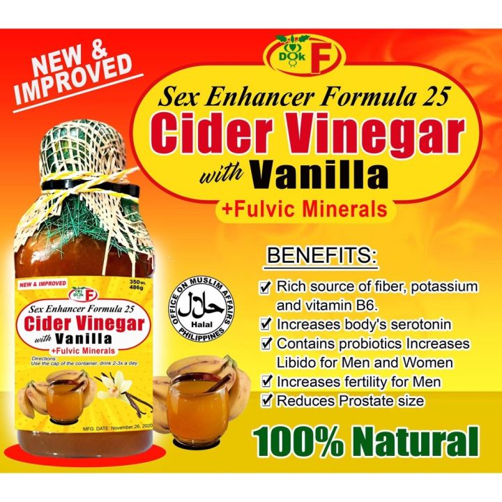 Sex Enhancer Formula 25 Cider Vinegar With 350mlmain Lazada Ph