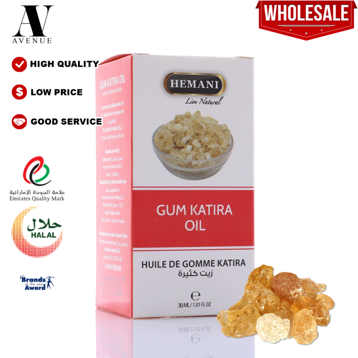 Hemani Ginseng Oil 30mL زيت الجينسنغHemani Gum Katira Oil 30mL Arabic Gum oil Lazada