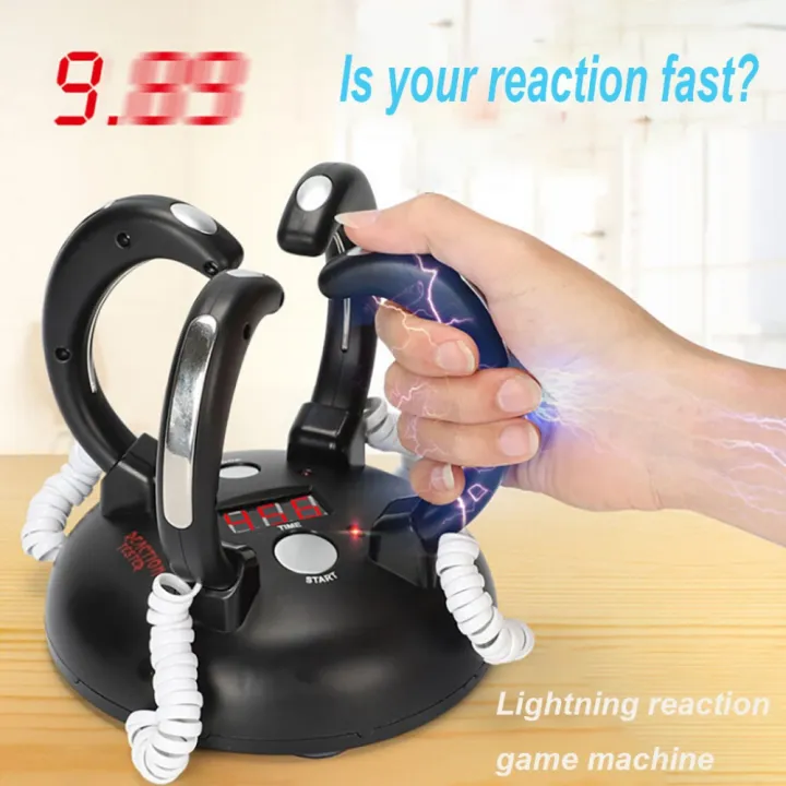 JXFTKM Prank Thrilling Polygraph Party Finger Electric Shock Electric