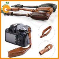 KV3P อะไหล่กล้องสายหนัง PU ข้อมือกล้อง DSLR สายรัดข้อมือสายรัดข้อมือรูปกล้องสายคล้องมือ