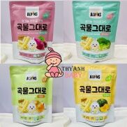 Bánh Ăn Dặm Gạo Lứt Hữu Cơ Hình Que Alvins Cho Bé 6m+