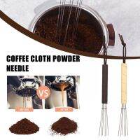 Espresso Coffee Stirrer Coffee Tamper Stainless Steel Powder Needles Coffee Tamper Espresso Distributor Leveler A5L0