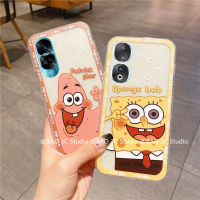 ใหม่ เคส Phone Case Honor 90 90 Lite X8a X8 X6 X5 4G 5G Huawei Nova Y71 เคส ฮอตน่ารัก เคสโทรศัพท์ เป็นคู่การ์ตูน SpongeBob ซิลิโคนบางกันกระแทกเคสอ่อนแฟชั่น2023