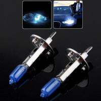 AutoAccessories H1 Super White Xenon Bulbs, DC12V 100W 6000K 2400LM