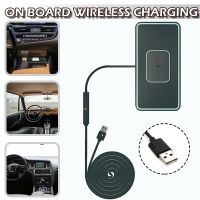 Mayitr 1pcs Fast Charger Pad Stand Portable Non-Slip Charging Phone Holder Mats Wireless Charging Dock Station Car Chargers