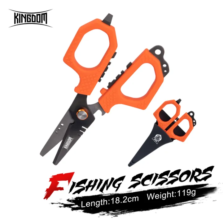Kingdom High carbon steel fishing pliers antirust steel multi