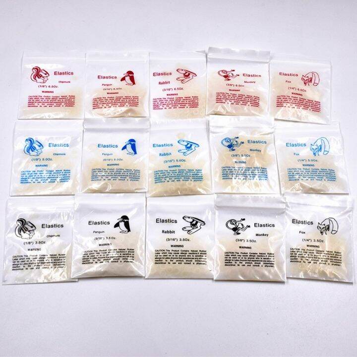 Orthodontic Rubber Elastics 1/8 Chipmunks Lazada PH