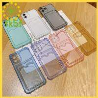 เคสครอบโทรศัพท์เคสห่อหุ้มการ์ดโปร่งใสป้องกันการอ่อนแบบ FK5F สำหรับ IPhone