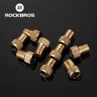 2023 NEW ROCKBROS Bicycle Inner Tube MTB Road FV/AV Gas Nozzle Conversion Head Bike Pump Valve Cycling Schrader Valve Bike Accessories