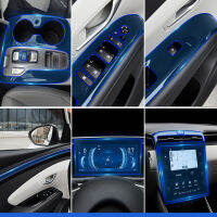 Instrument Navigation Stickers Glass Window Lift Gear Panel Protection TPU Repair Protective Film For Hyundai Tucson NX4 2021