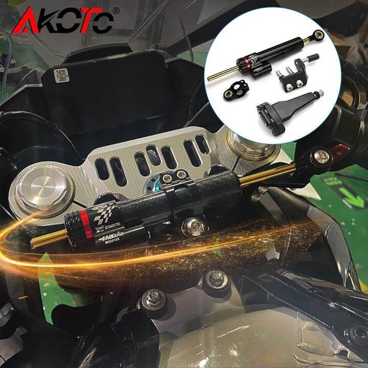Motorcycles Accessories CNC Adjustable Steering Stabilizer Steering