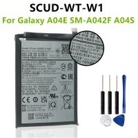 แบตเตอรี่ SCUD-WT-W1สำหรับ Samsung Galaxy A04E A04S SM-A042F WT-S-W1อะไหล่เดิมแบตเตอรี่โทรศัพท์มือถือ + เครื่องมือฟรี