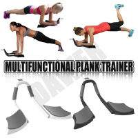 Multi-Function Plank Trainer Abdomen Core Trainers with Timer Portable Push-Up Exerciser Adjustable Strength Training Equipment for Women Men