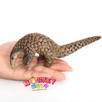 Monkey Toys - โมเดลสัตว์ Pangolin ตัวลิ่น ตัวนิ่ม ขนาด 18.00 CM (จากหาดใหญ่)