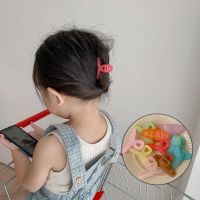 New Children 39;s Bangs Clip Candy Color Simple Hair Accessories Matte Shark Catch Clip Sen Super Fairy Wild Sweet Headdress