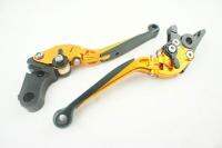 มือเบรคมือครัช แบบปรับได้7ระดับสีทอง FULL ADJUST BRAKE LEVER SET GOLD CBR250R CBR300R CB300F