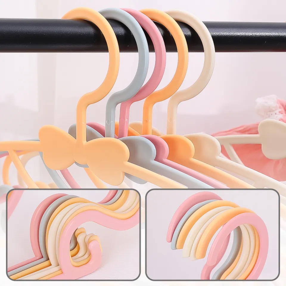 Portable Kid Clothes Hangers - Bow-knot Design, Clothes Drying