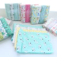 4Pcs/Lot 100 Cotton Flannel Receiving Baby Blanket Soft Muslin Diapers Newborn Swaddle Blanket 76x76CM Baby Blankets Newborn